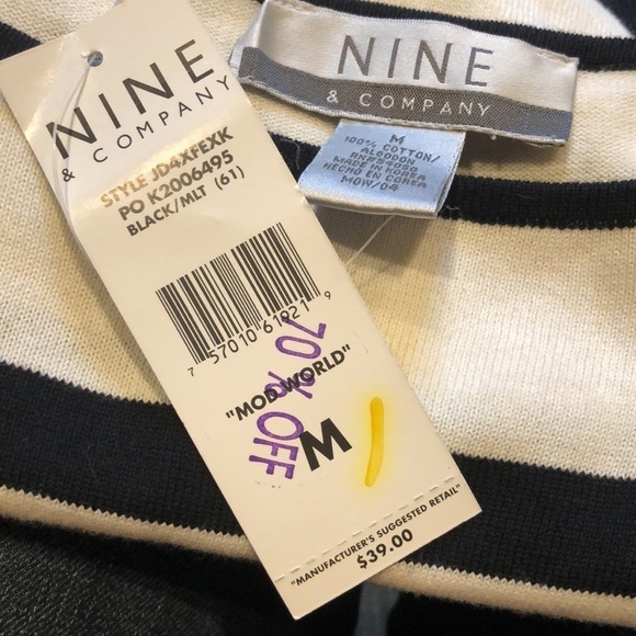 Nine‎ & Company lightweight Knit Top - Picture 8 of 8